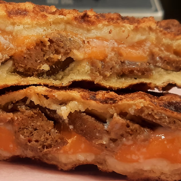 BBQ Chicken Grilled Cheese